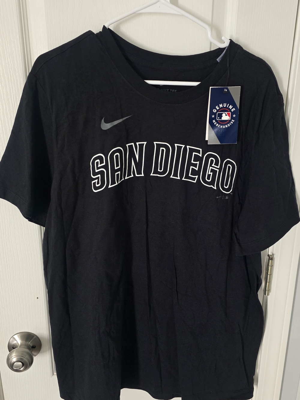 Nike Black San Diego Arch Graphic Short Sleeve Tee
